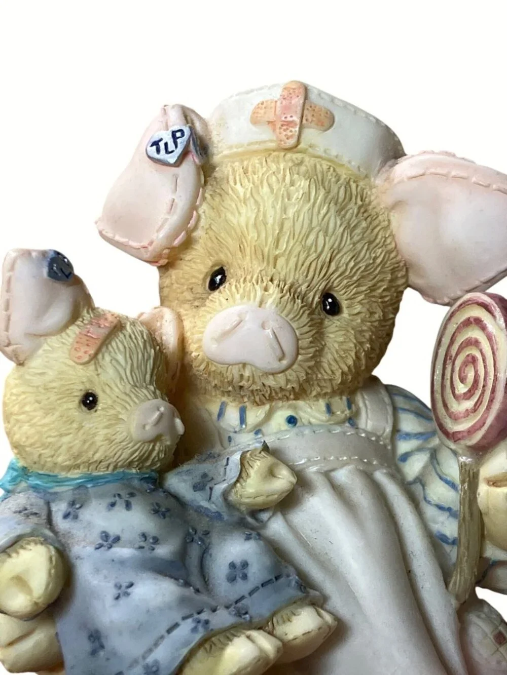 Youll Be Just Swine Figurine By Enesco 1995 Mary Rhyner Nadig Nurse Pig Collecti